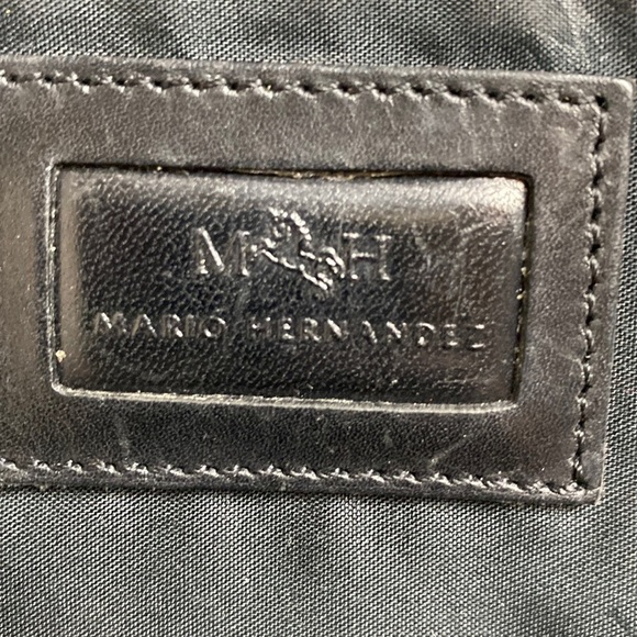 Mario Hernandez Vintage Leather Backpack Bag Gothic main image 16